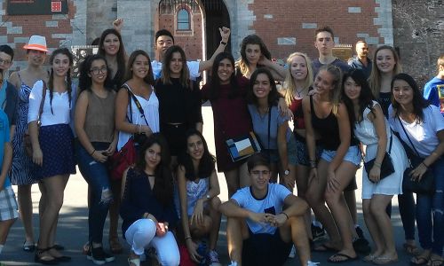 Inmersión en casa de familia anfitriona Italia - Inmersión en casa de familia en Italia - visitando Pisa