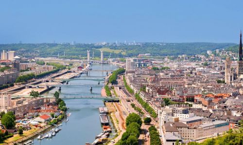 Cursos de Idiomas Adultos Francia - Cursos de francés en Normandía - la ciudad de Ruan