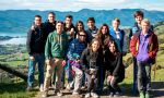 Ensino Médio no Exterior na Nova Zelândia - Estudantes Internacionais durante viagem escolar