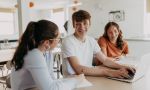 Internado en EE.UU - estudiantes en clase